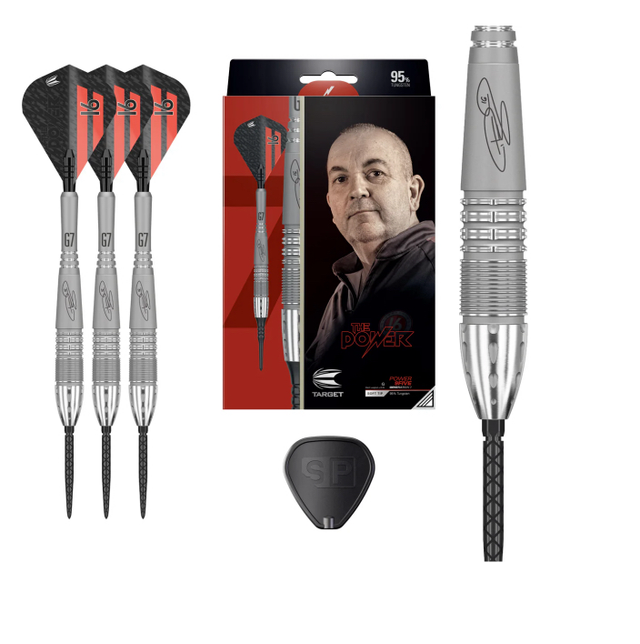 PHIL TAYLOR POWER 9FIVE G7 SWISS STEEL TIP DARTS BY TARGET