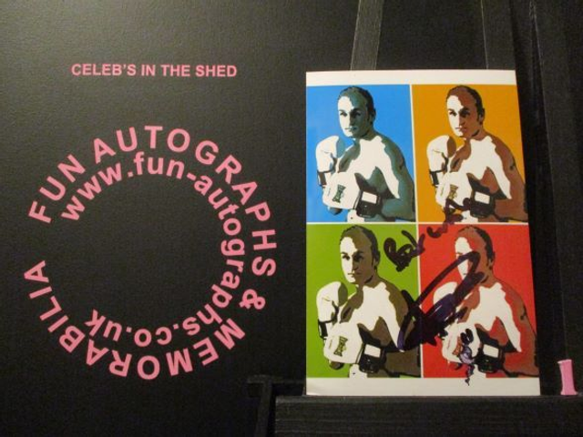 Azran 'Casanova' Qasid Authentic Autographed 6x4 Pop Art Limited Edition (1)