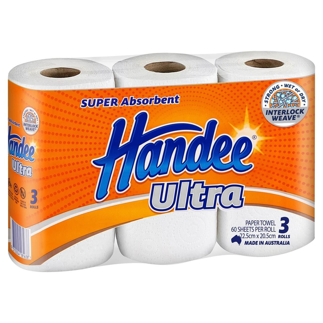 Handee Ultra Paper Towel White