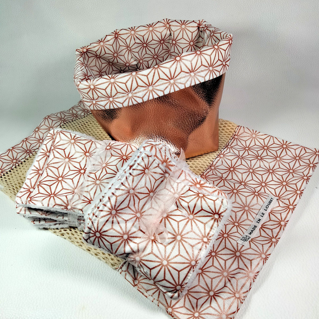 Lot zéro déchet Tokyo cuivre