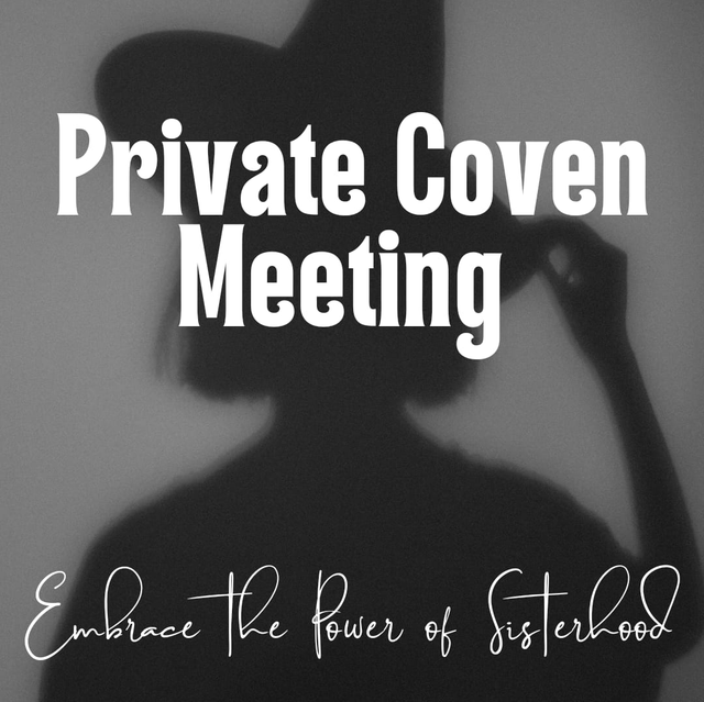 Coven Meeting Sister Circle
