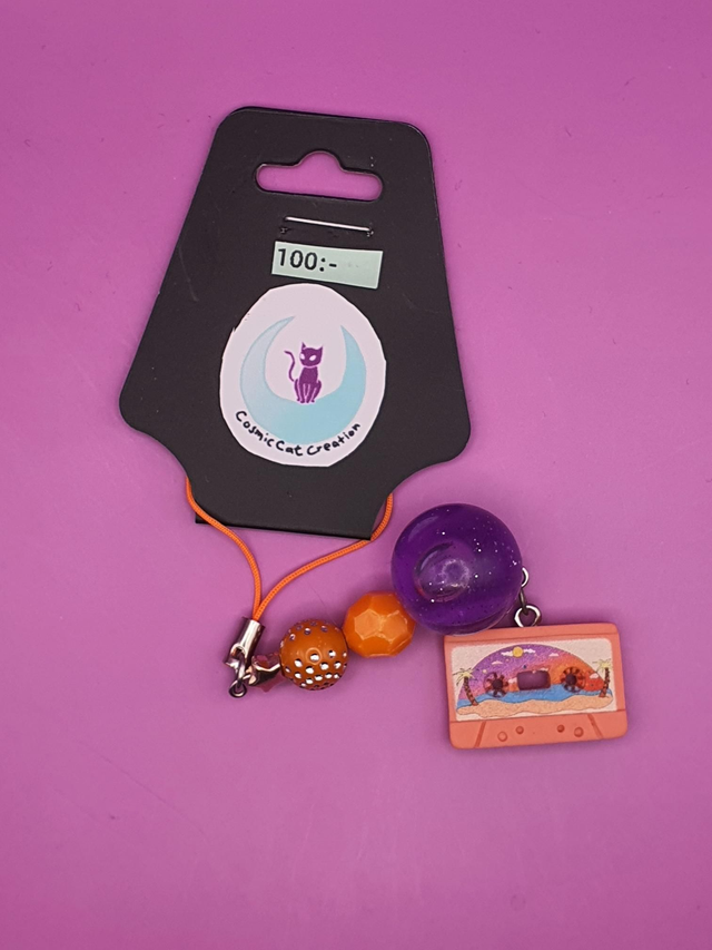 Phonecharm Cassette Orange 