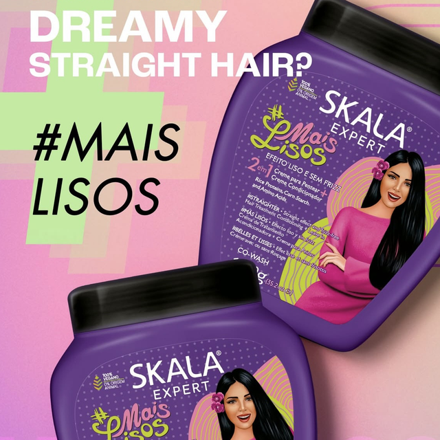 Skala Mais Lisos 2 in 1 Treatment Cream & Leave-in 1kg
