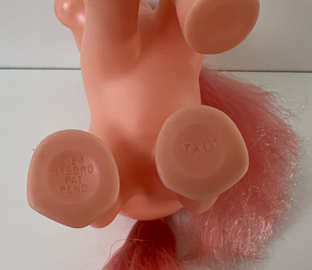 My Little Pony : Cherries Jubilee (pink hair) * G1 * 1984 * Italy * Hasbro *