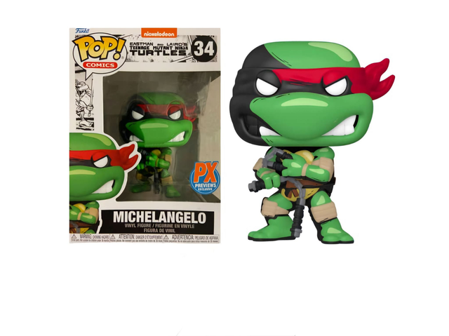 Teenage Mutant Ninja Turtles: Michelangelo PX Previews Pop! #3