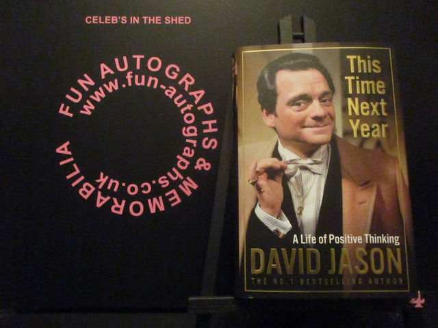 David Jason 'This Time Next Year A Life Of Positive Thinking' Authentic Autographed Hardback Book (4)