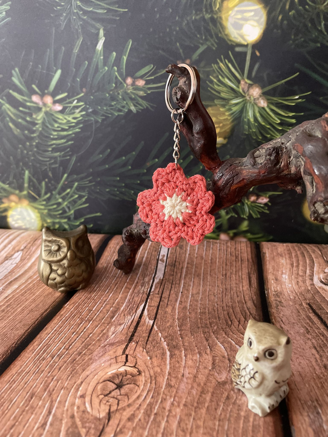 Porte-clé "Clochette de Sakura"