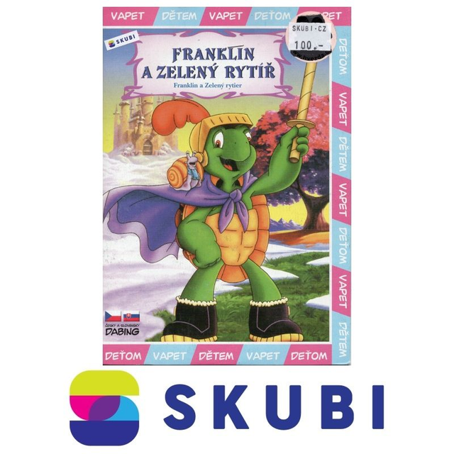 DVD Franklin a Zelený rytíř / Franlin a Zelený rytier - CZ, SK