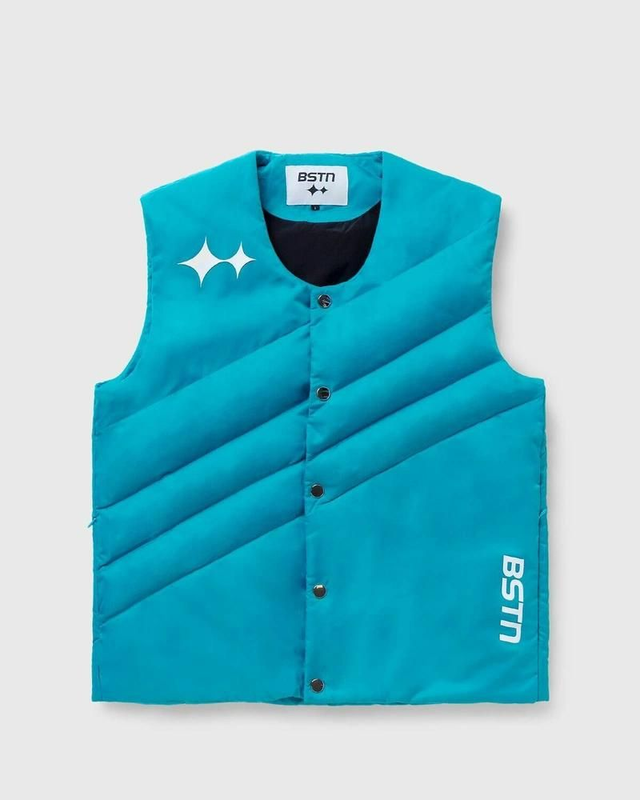  BSTN Gilet de sport en nylon Bleu Glacial 