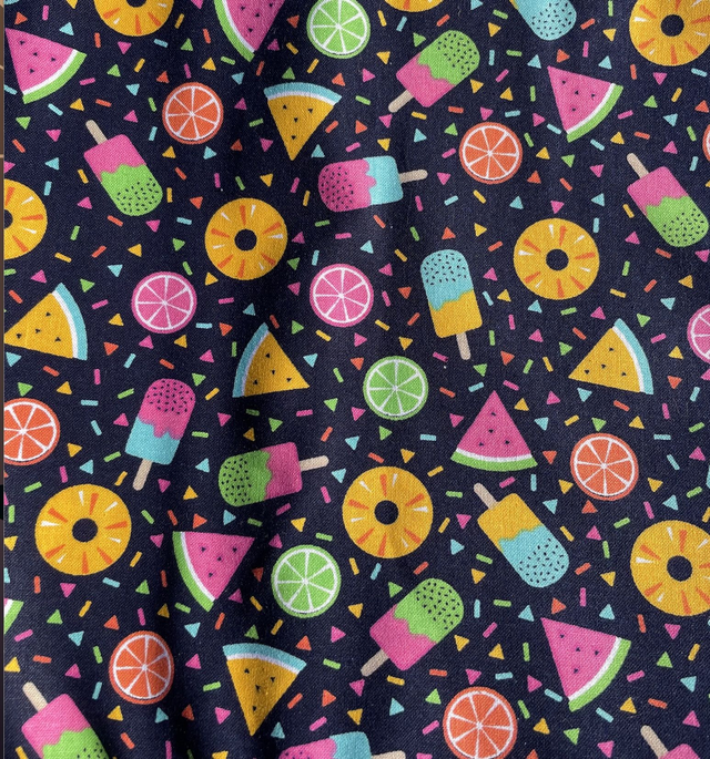 Pochette à collation enroulable grand modèle