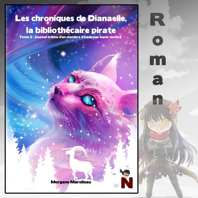 Les chroniques de Dianaelle, la bibliothécaire pirate – Tome 2