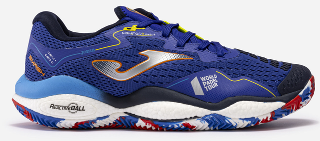 Joma T Smash 2304 mens Tennis/Padel Shoe Blue Black Size 8