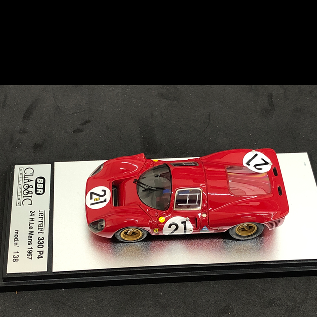Ferrari 330 P4 Le Mans 1967 1:43 BBR Classic