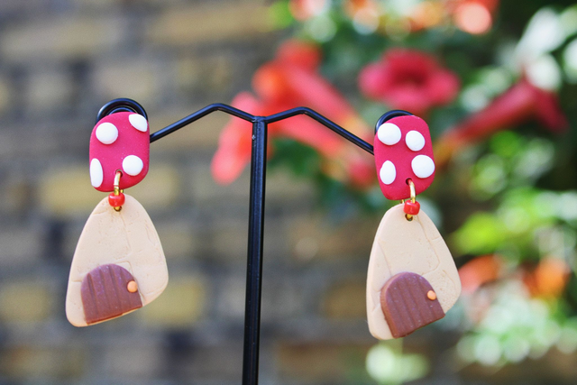 Fairy House Earrings