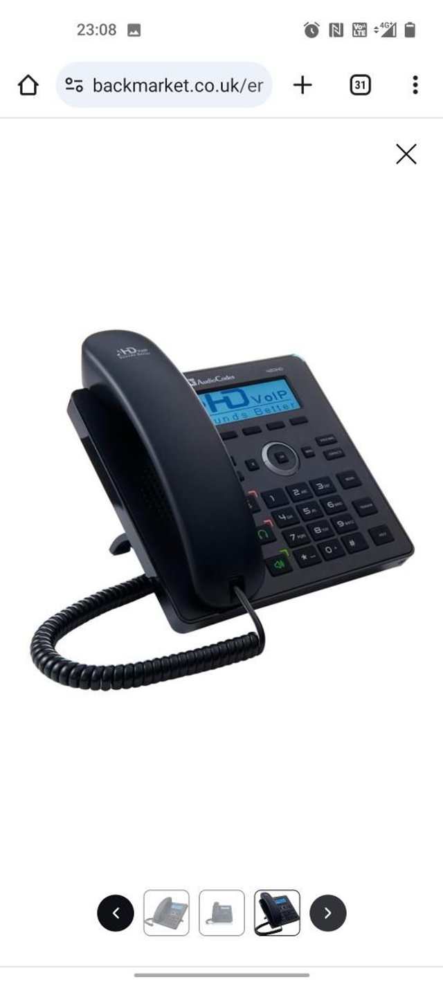 Audiocodes 420HD Landline telephone