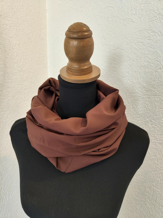 Tour de cou chocolat 