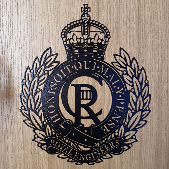 CR3 Royal Engineers Badge