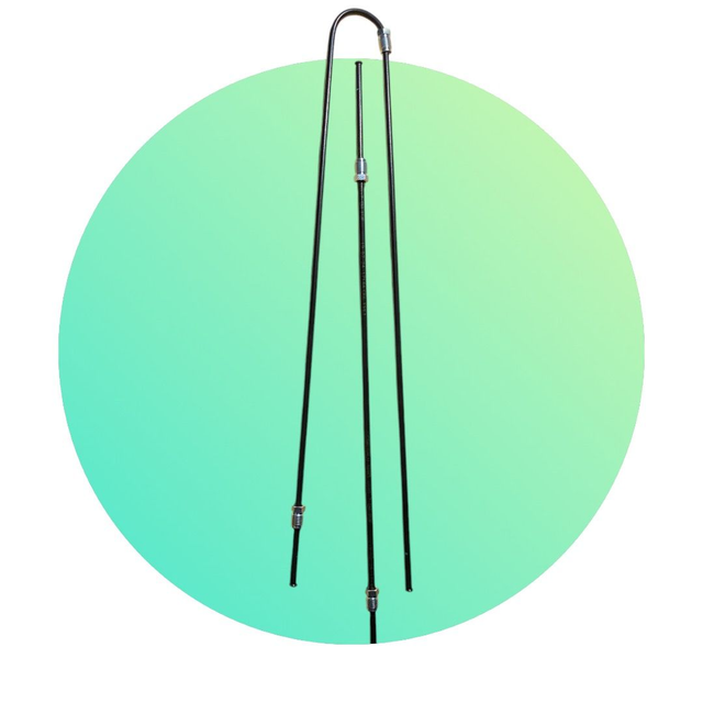 Bremsleitung Hinterachse 406-508 Set