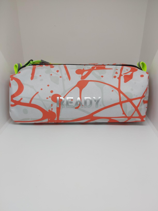 Tombolino bianco arancio