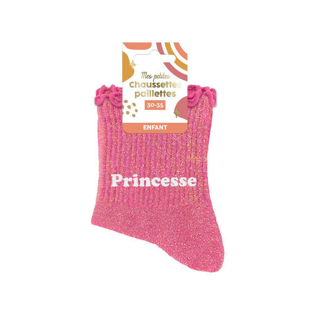 Chaussettes à paillettes enfant 30-35