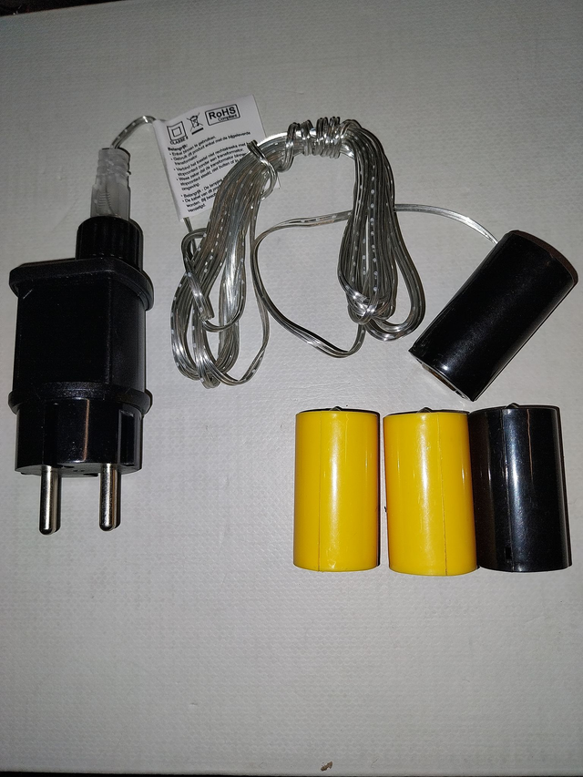 Batterijvervanger voor C-batterijen