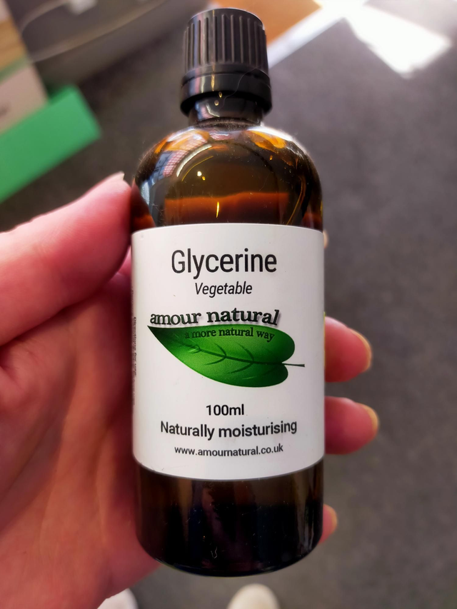 Glycerine (vegetable) 100ml gly0100