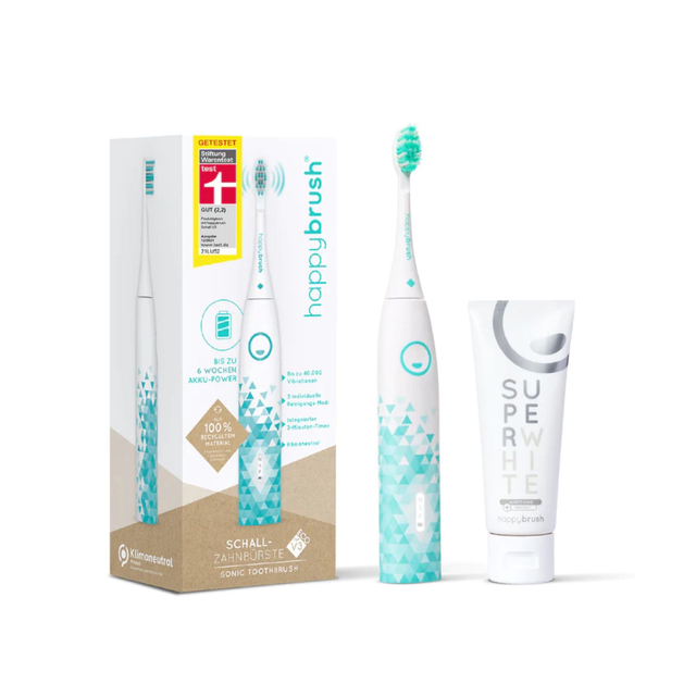 HAPPYBRUSH Starter set Sonique Vibe 3 blanche