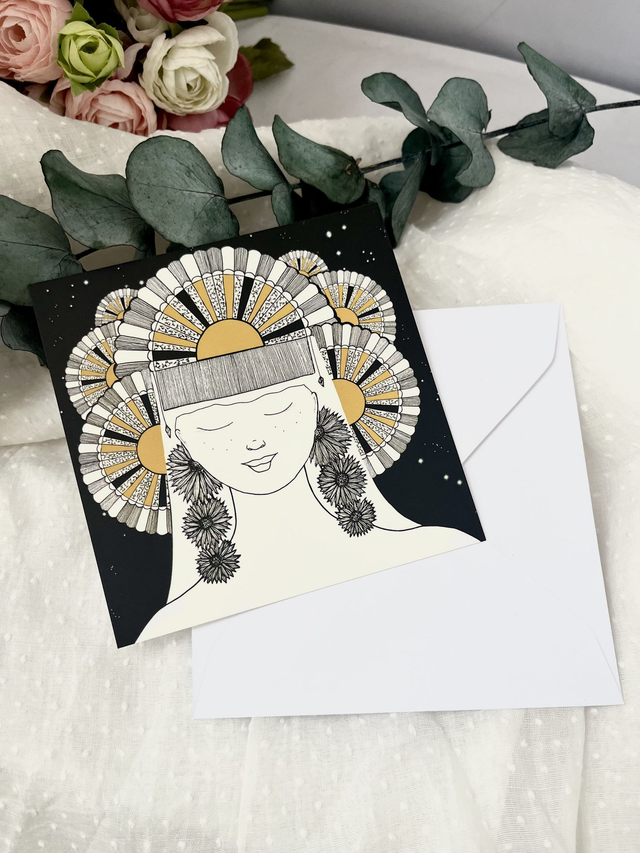 Carte postale carrée 