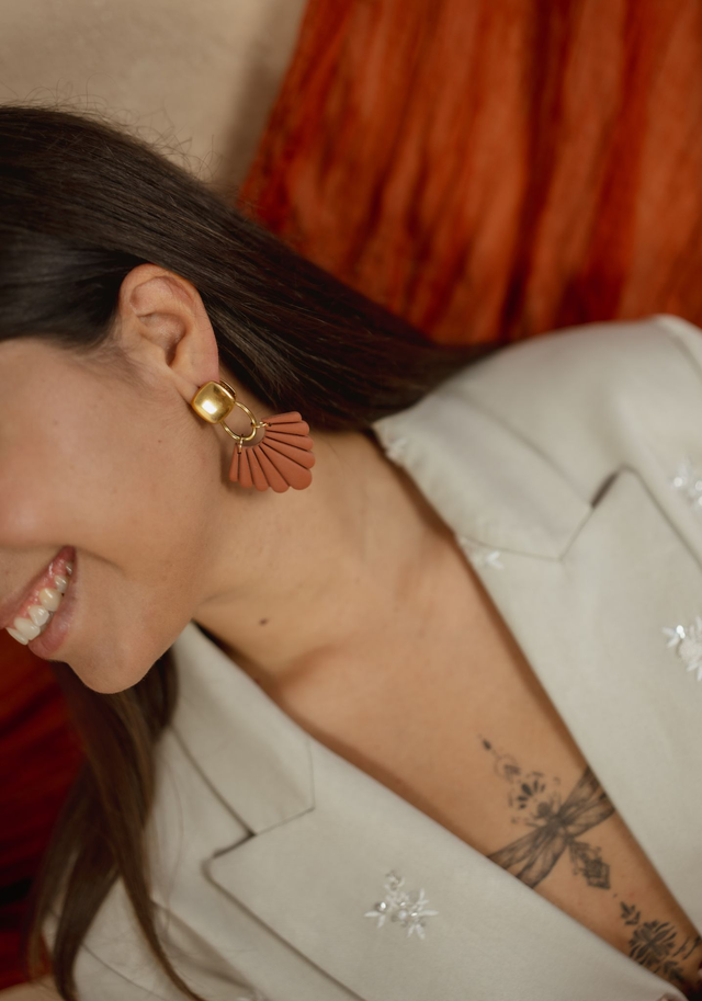 Polymer Clay Earrings ~ Petalo