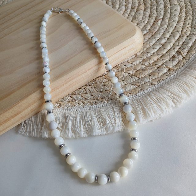 Dames ketting Parelmoer (1.179)