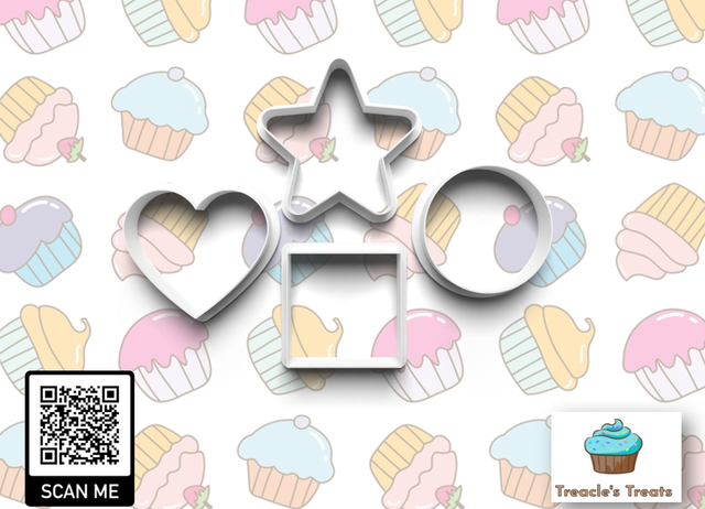 Basic shape fondant/cookie cutters