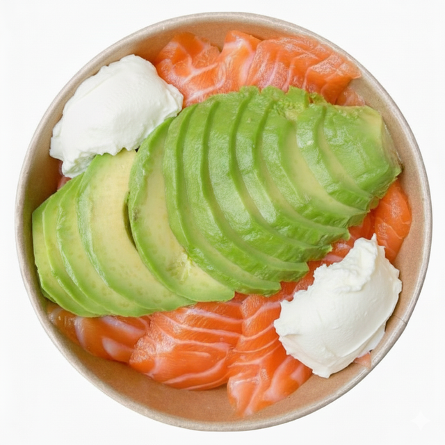 Chirashi Saumon Avocat Cheese