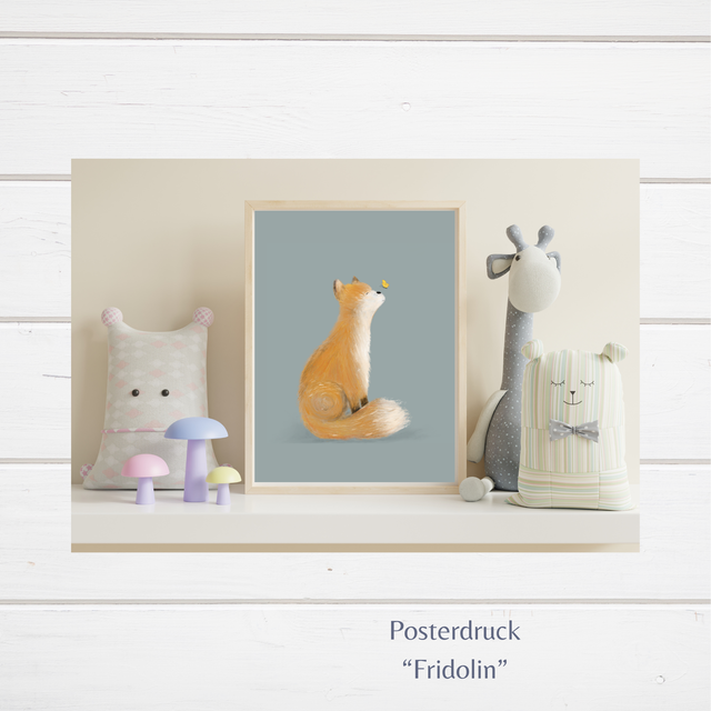 Posterdruck "Fuchs Fridolin" (ArtNr.P0019)