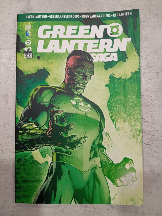 Comics green lantern saga #2