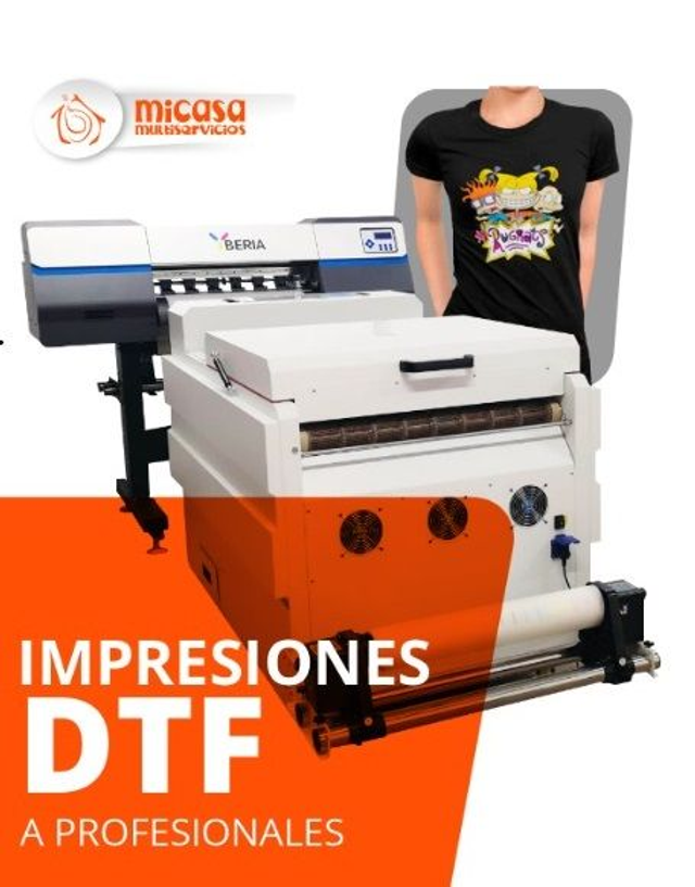 DTF (1 a 9 metros )IGIC INCLUIDO 