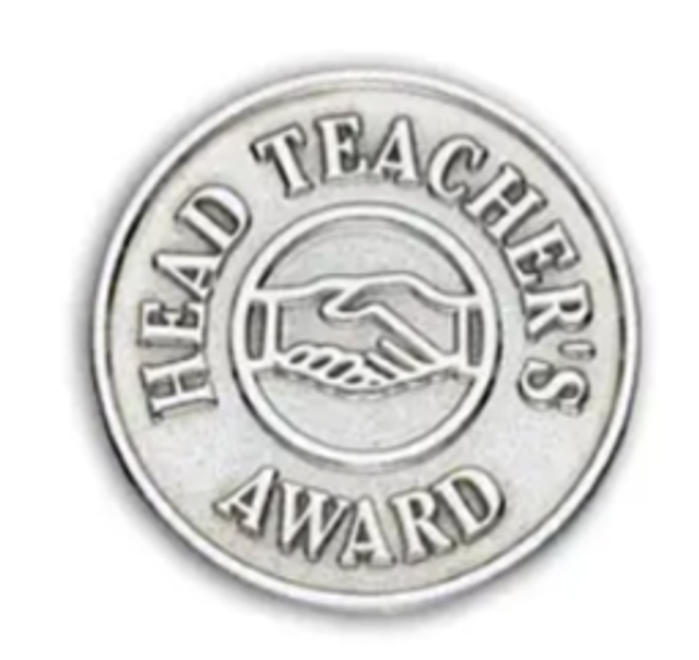 (5) Headteacher Award Badge - Silver