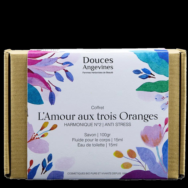 Coffret L’Amour aux trois Oranges Soins corps aromatiques