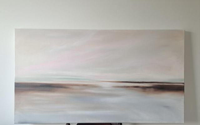 Akryylimaalaus 135 × 75 × 3,8