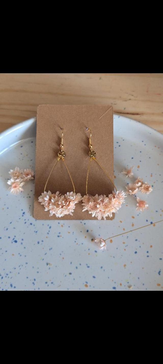 Boucles d'oreilles Lyra - Pêche 