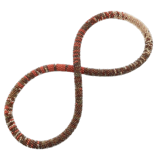 Necklace "coral garden"