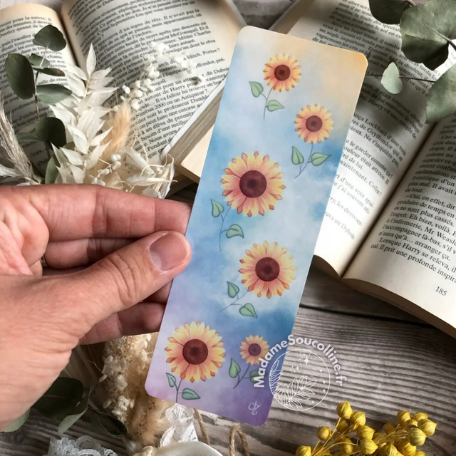 Tournesols - Marque-page