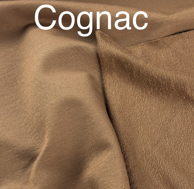 pull fin cognac