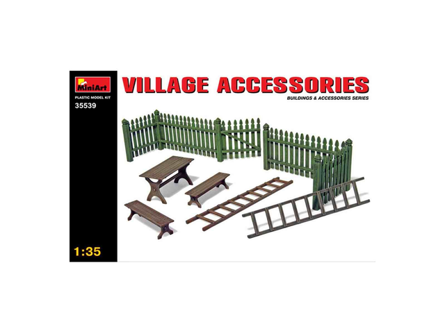 Village Accessories - miniart 35539 1/35