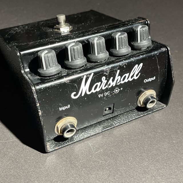 RARE 1990's Marshall Shred Master OVERDRIVE Pedal (NOT a reissue) ... as used by Jonny Greenwood (Radiohead) Used – Fair