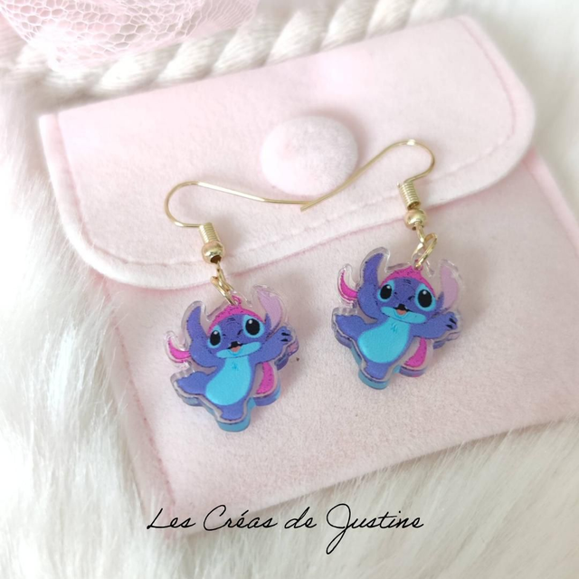 Boucles d&#039;oreilles Stitch 
