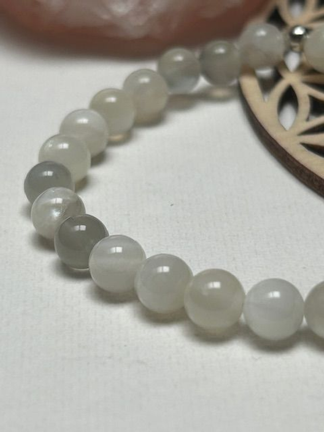 pierre de lune blanche