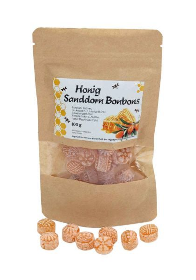 Honig Sanddorn Bonbons – Fruchtig-herb & erfrischend