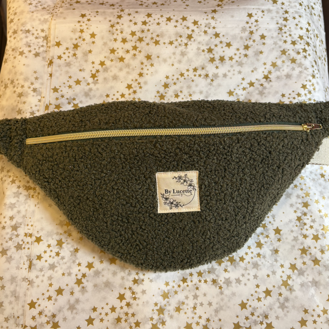 Sac banane sherpa kaki S