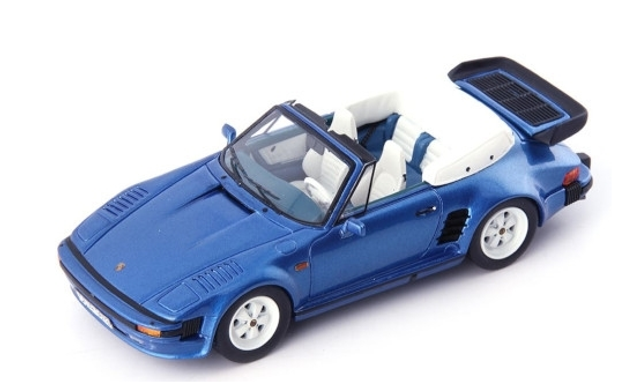 Porsche 911 SE Flatnoise Cabrio 1988 blau met. Avenue 43 AutoCult