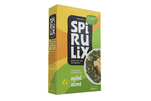 Spirulix Knuspermüsli Apfel Zimt 300g